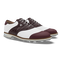 White / Burgundy Croc Print / Burgundy