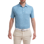 Polo en Fil d&#39;Ecosse imprim&eacute;s Granite