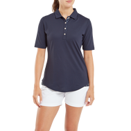 Polo piqué uni manches courtes