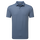 Polo piqué imprimé géométrique