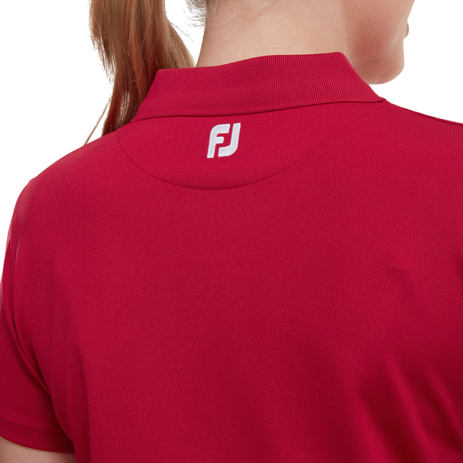 Polo stretch piqué uni
