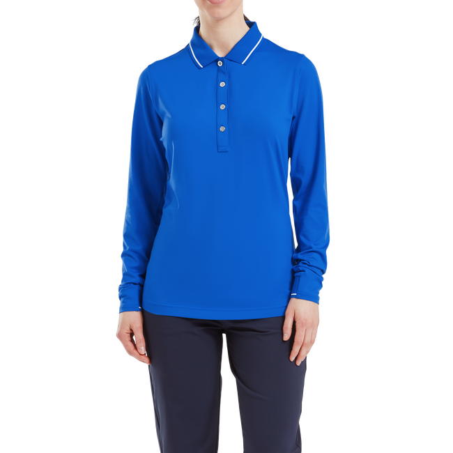 Polo à manches longues thermique pour femme