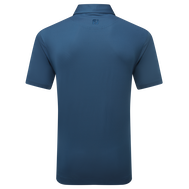 Polo en fil d'Ecosse à micro rayures