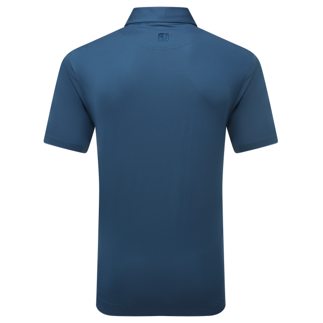 Polo en fil d'Ecosse à micro rayures