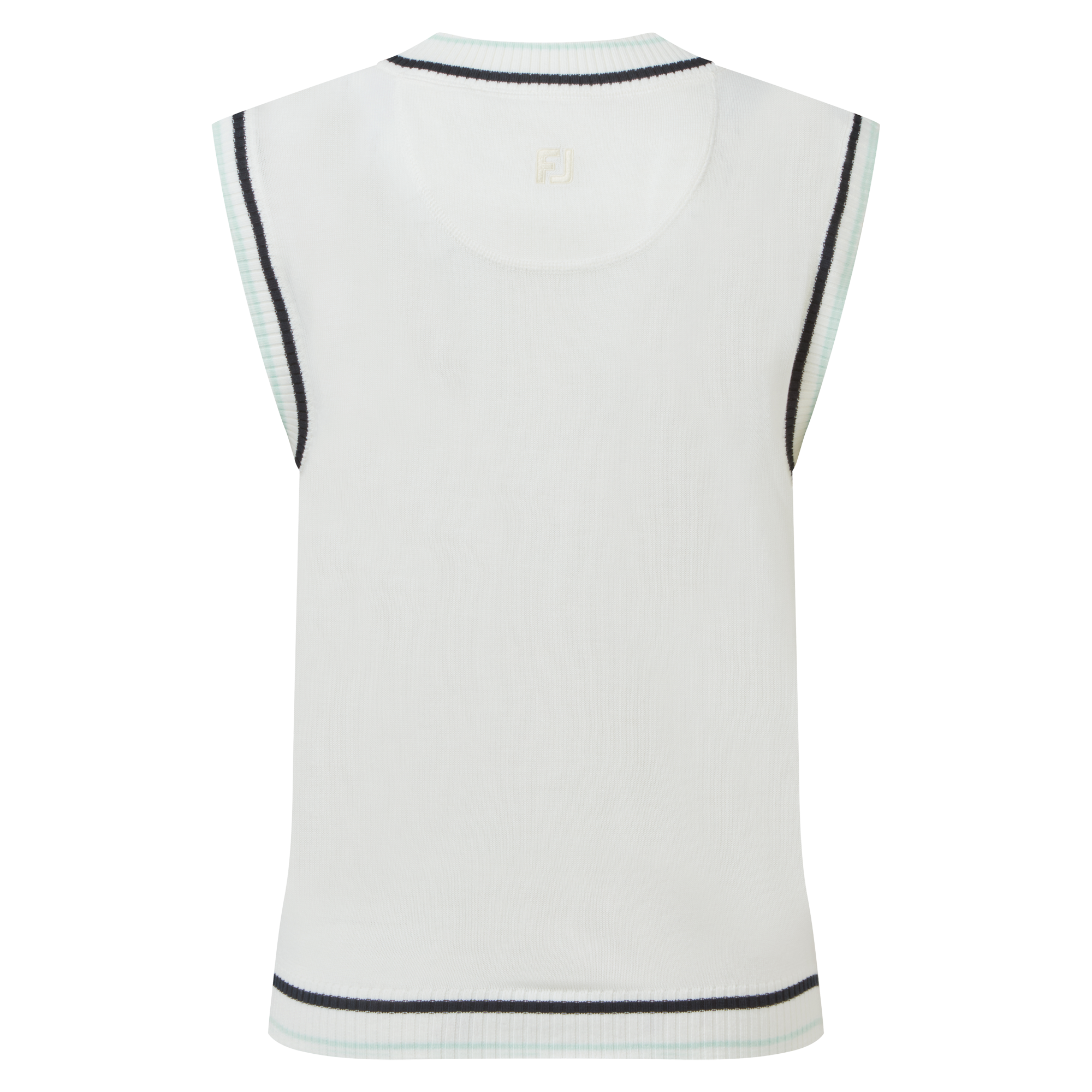 Sweat sans manche &agrave; col V