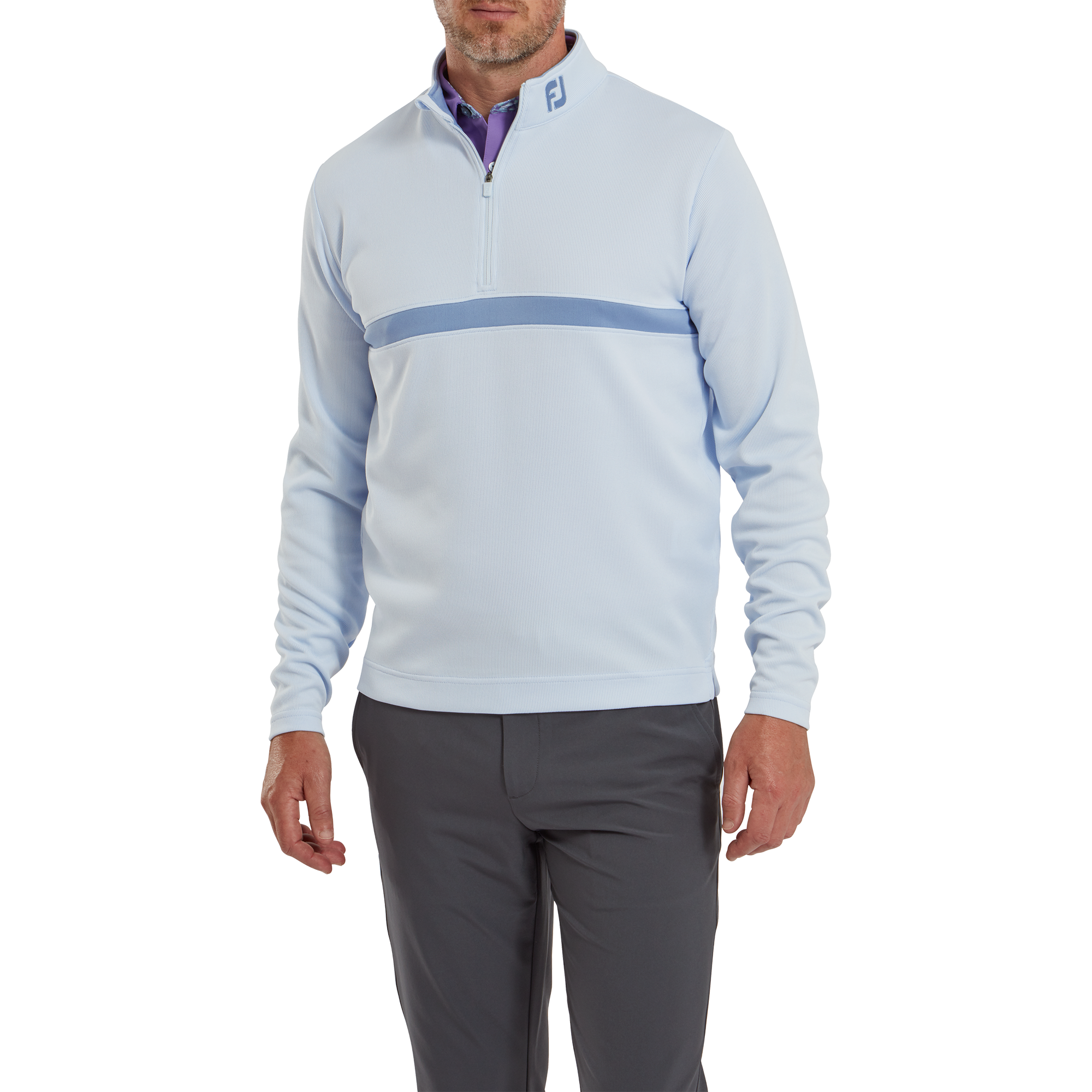 Pullover Chill-Out avec bande sur poitrine incrust&eacute;e