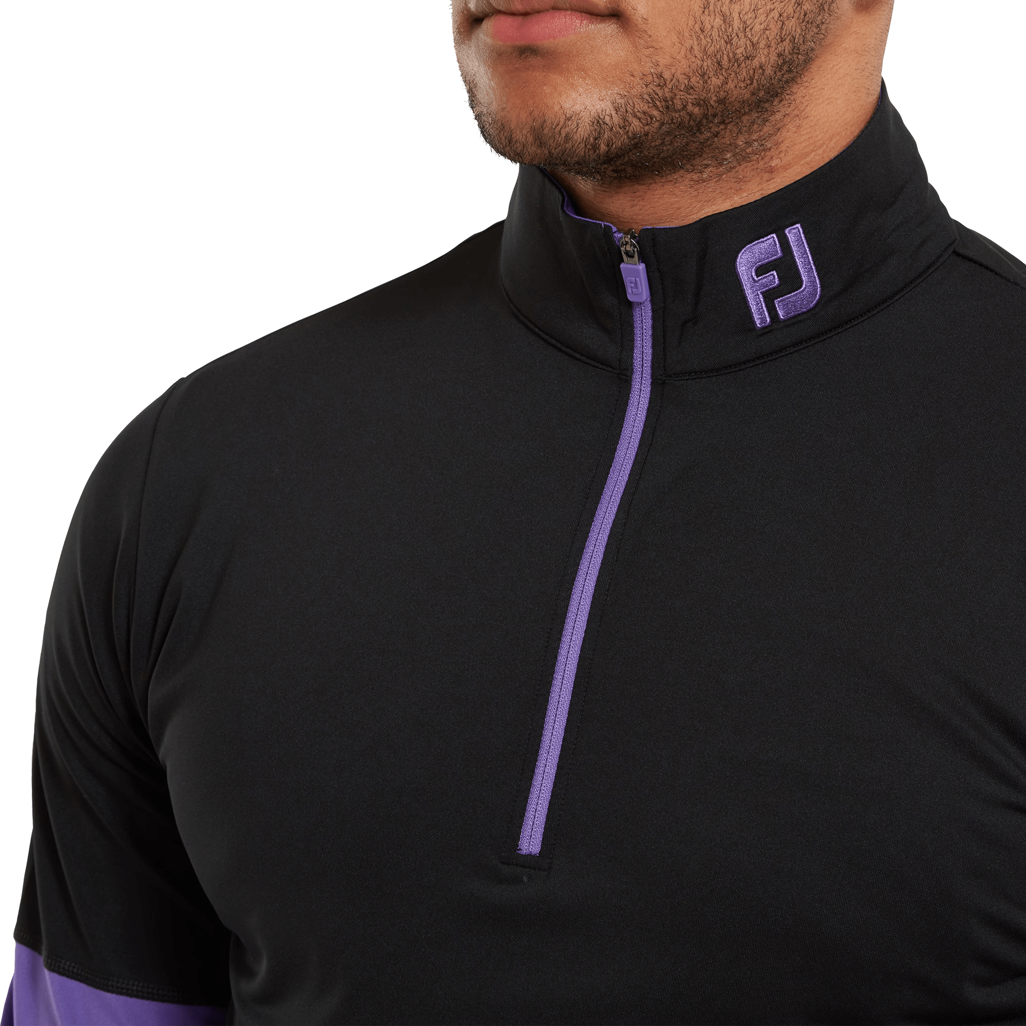 Pullover avec blocs de couleurs