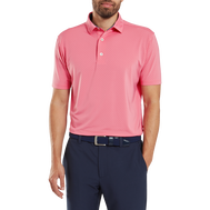 Polo en fil d'Ecosse imprimé points