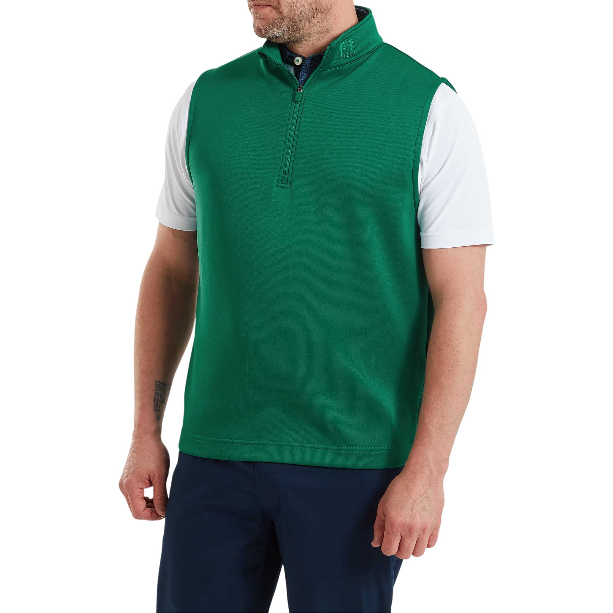 Veste sans manche 1/2-Zip