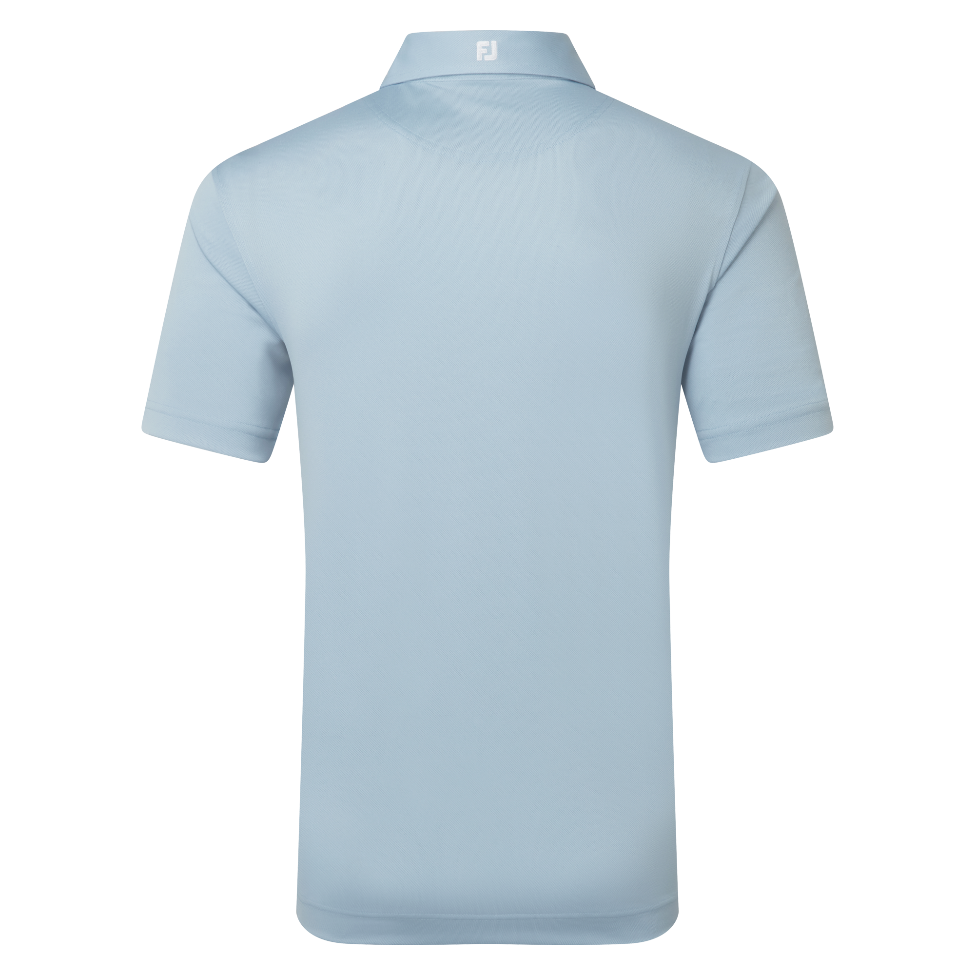 Polo Stretch Piqu&eacute; uni avec logo FJ sur col