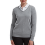 Pullover en laine col V