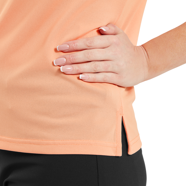 Polo stretch piqué uni