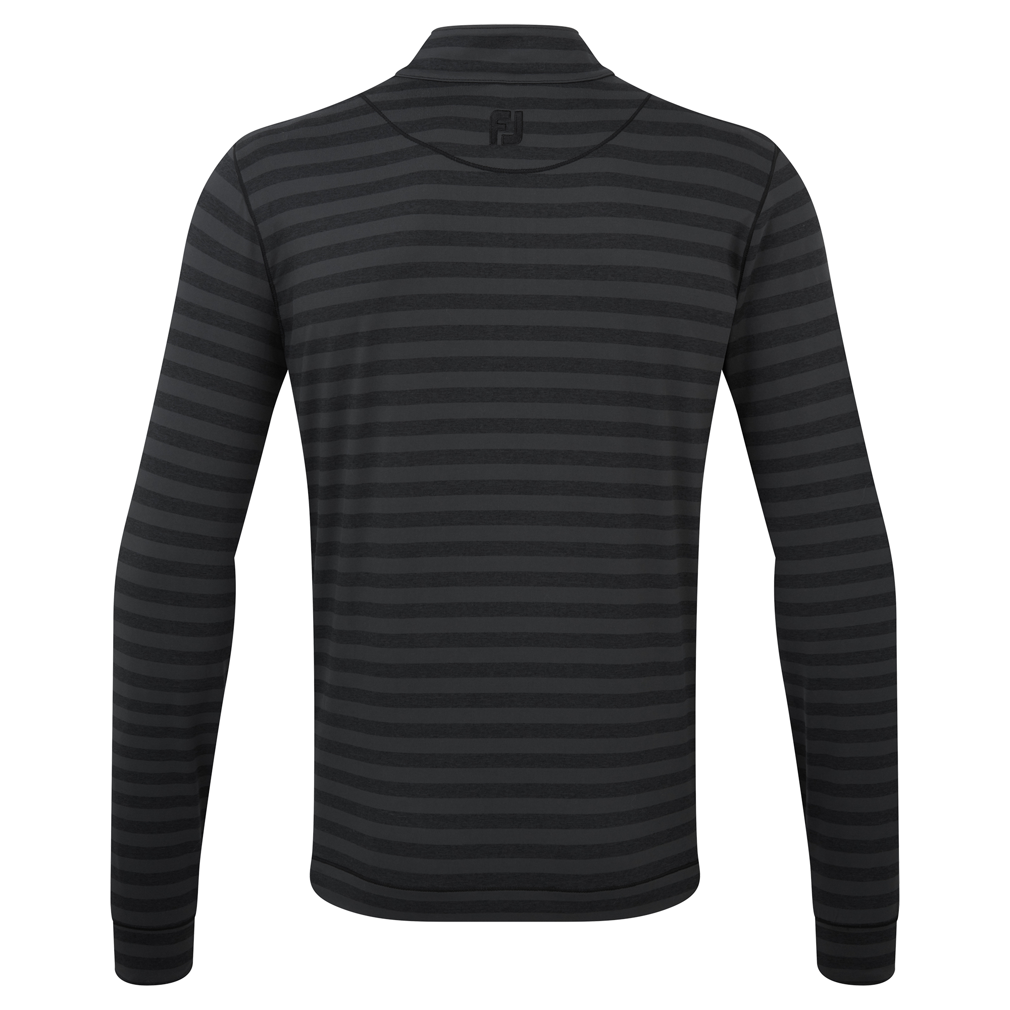 Pullover Chill-Out en jersey ray&eacute; ton sur ton