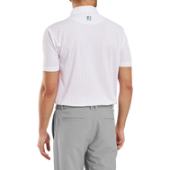 Polo piqué imprimé gélule