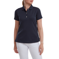 Polo stretch piqué uni