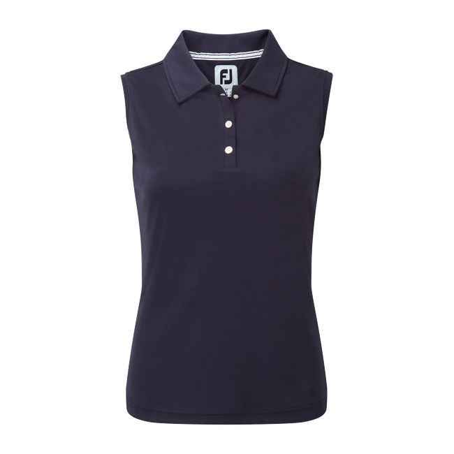 Interlock Sans Manche Solid Femmes