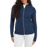 Geprägtes Reißverschluss Midlayer