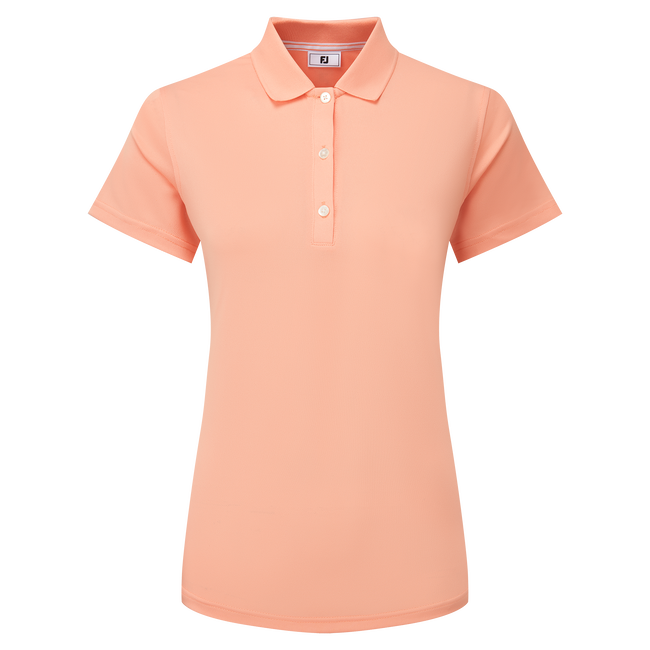 Polo stretch piqué uni