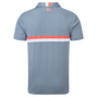 Polo Piqu&eacute; avec bandes sur poitrine