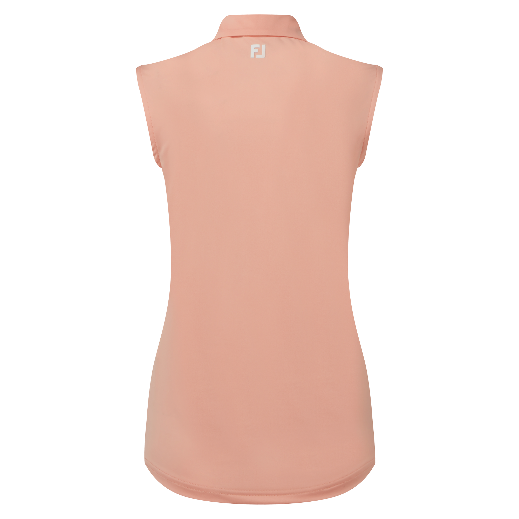 Polo en fil d'Ecosse sans manche