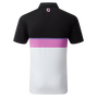 Polo avec blocs de couleurs