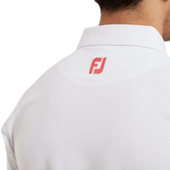 Polo piqué avec double bandes sur poitrine