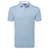 Polo en fil d'Ecosse impression chinée