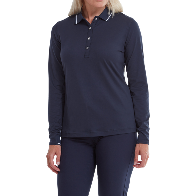 Damen Thermo-Langarm-Polo