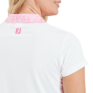 Polo en fil d'Ecosse à mancherons