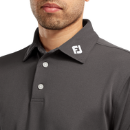 Polo stretch piqué uni