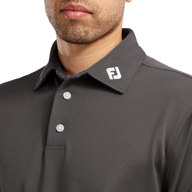 Polo stretch piqué uni