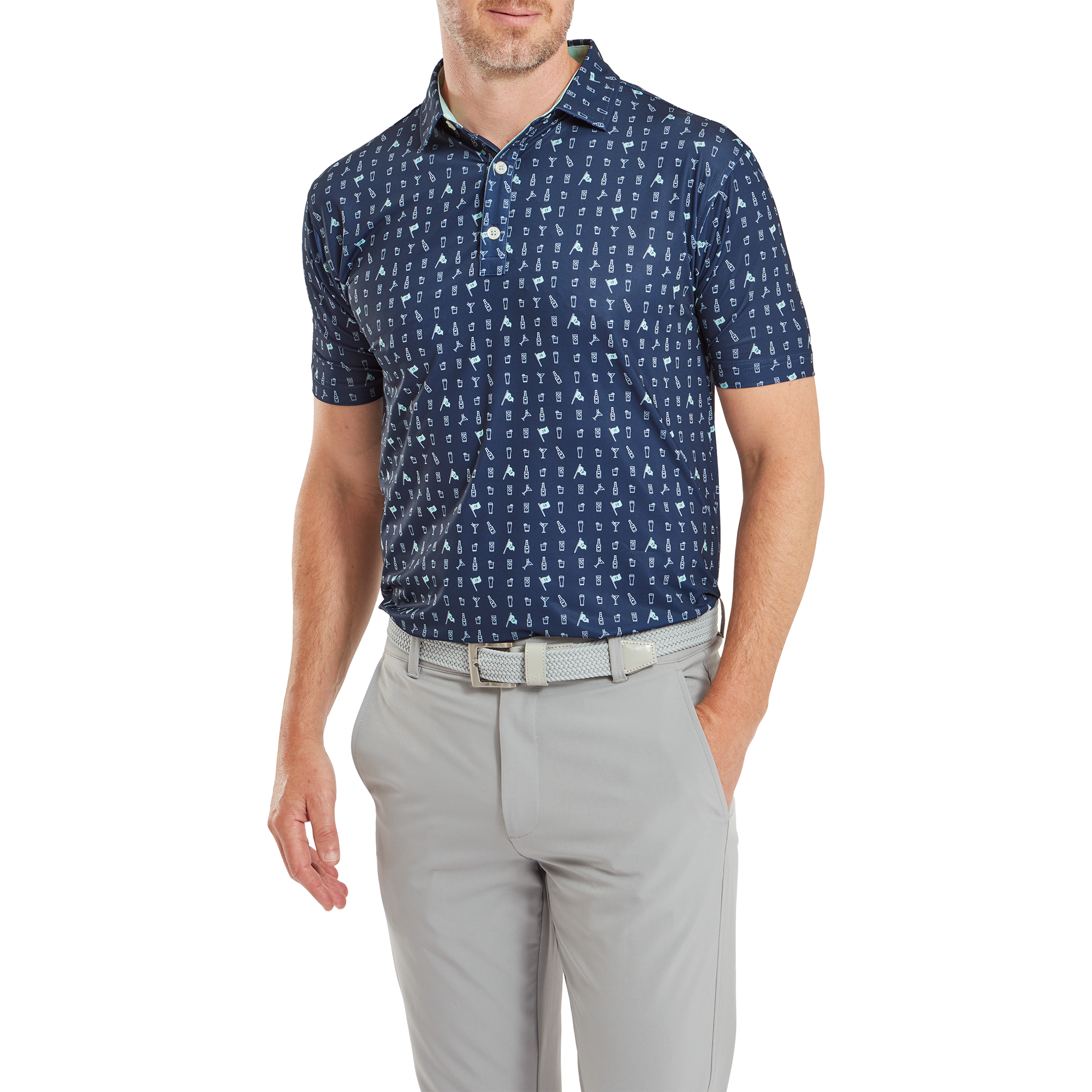 Polo 19th Hole en fil d'Ecosse