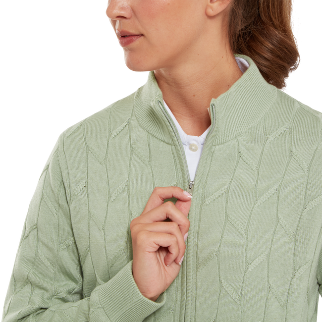 Pullover doublé Full-Zip Femme