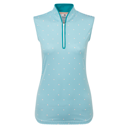 Zip Front Tank Printed