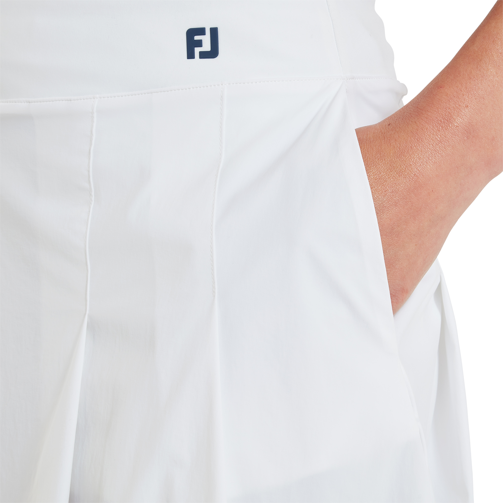 Jupe-short pliss&eacute;e