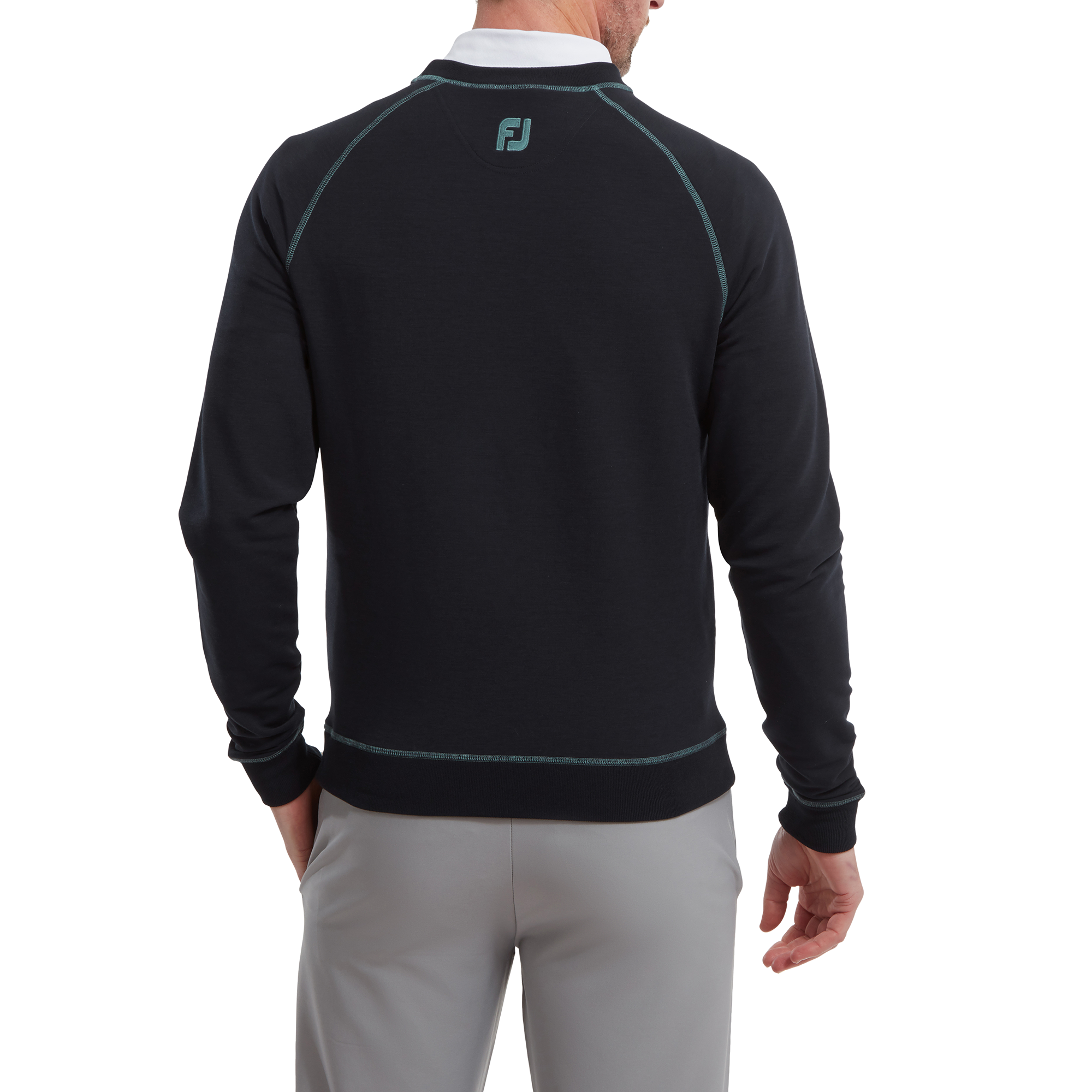 Sweat avec &agrave; col rond French Terry