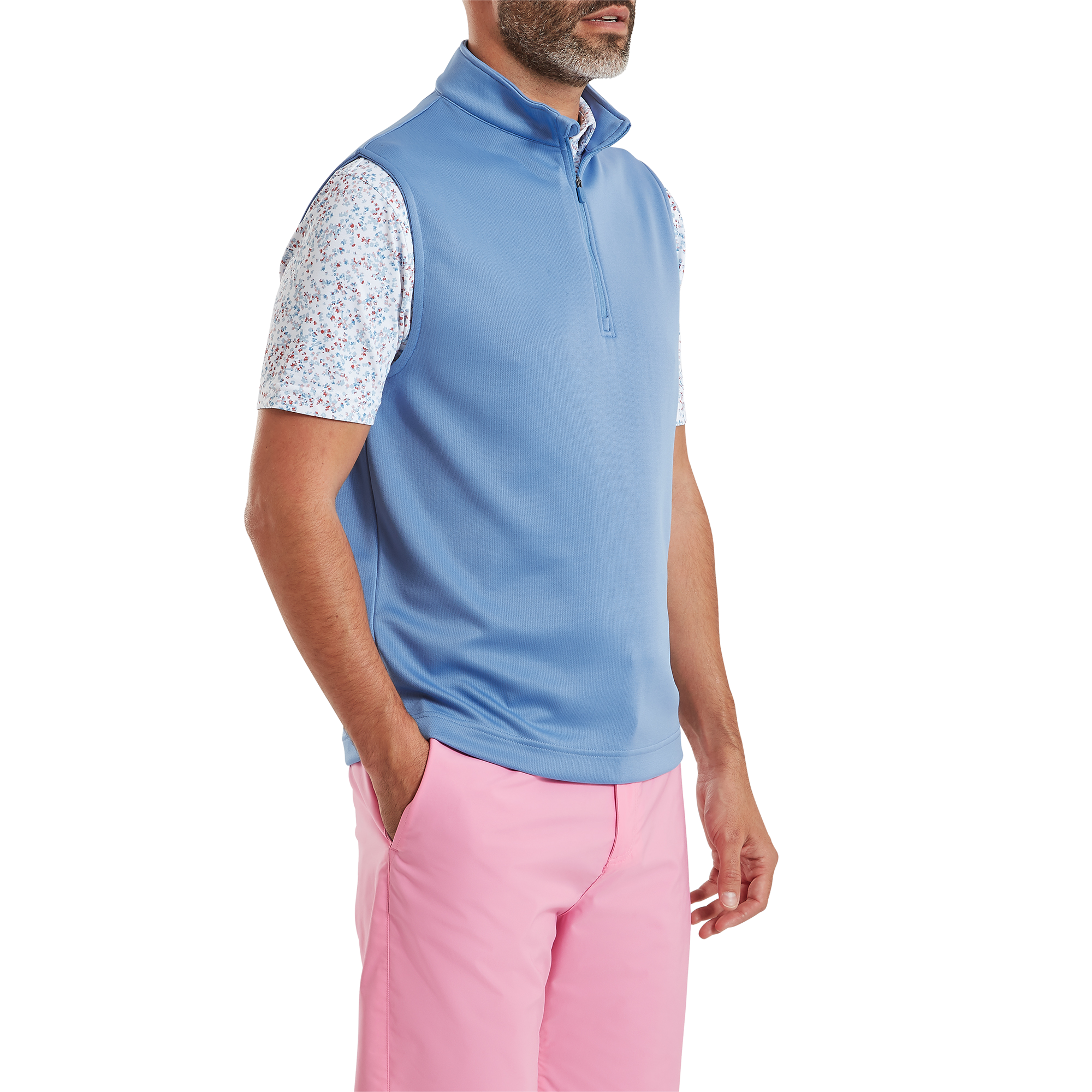 Veste sans manche 1/2-Zip