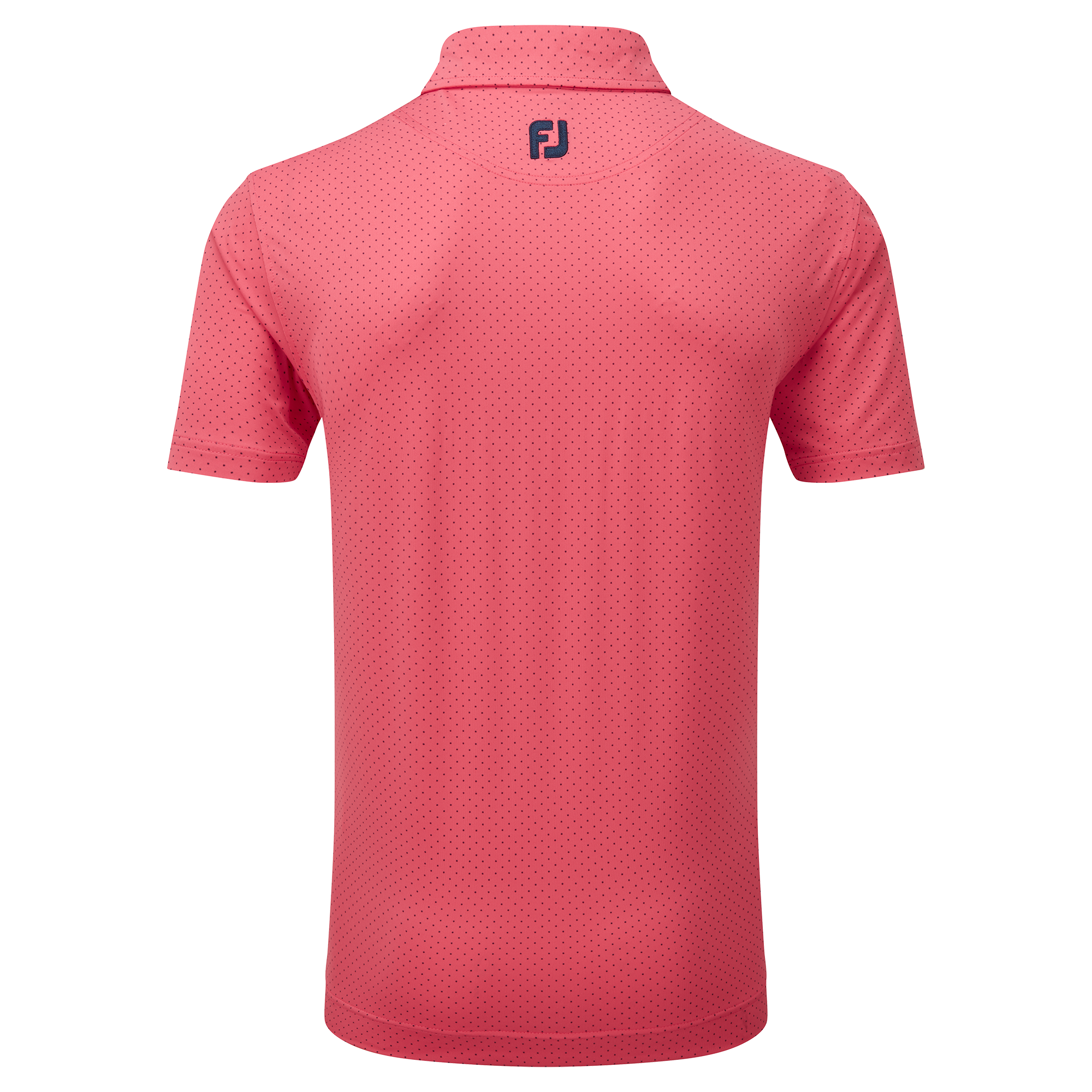 Polo flexible imprim&eacute; points en fil d'Ecosse