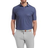 Polo piqué imprimé gélule