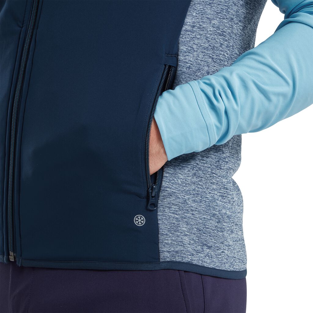 FootJoy ThermoSeries Hybrid Herren Weste, dunkelblau | Golf FootJoy ThermoSeries Hybrid Herren Weste, dunkelblau | Golf