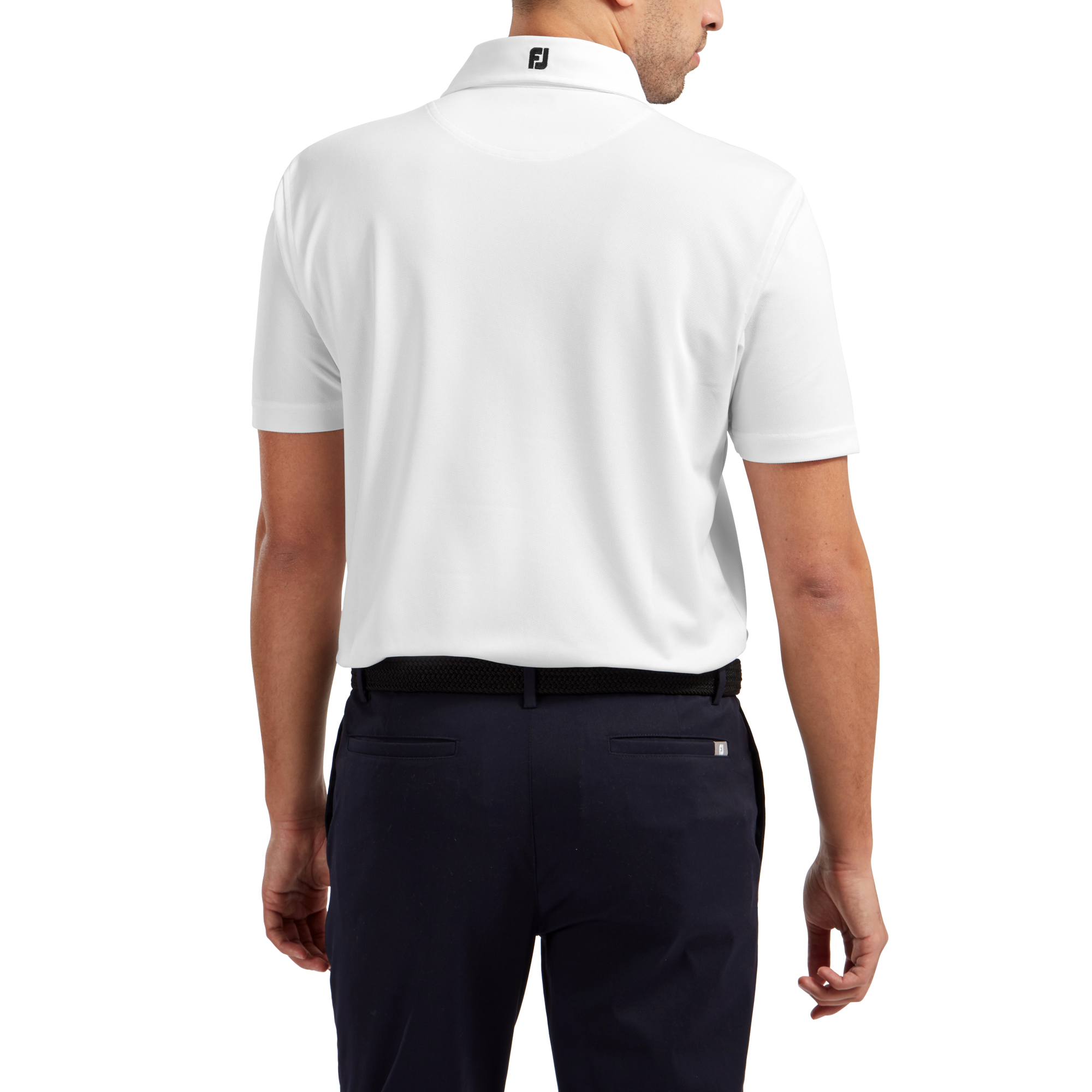 Polo stretch piqu&eacute; uni