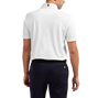 Polo Stretch Piqu&eacute; uni avec logo FJ sur col