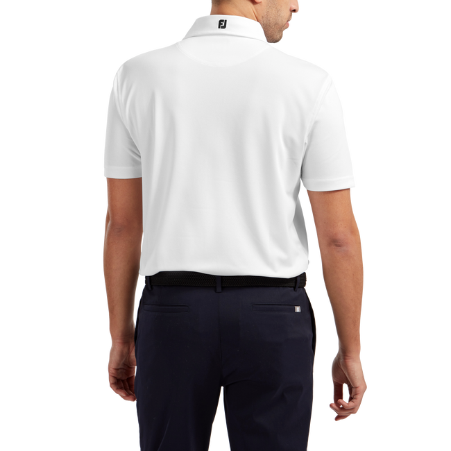 Polo stretch piqué uni