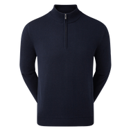 Pullover en laine 1/2 Zip