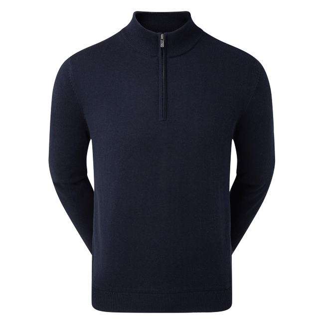 Pullover en laine 1/2 Zip