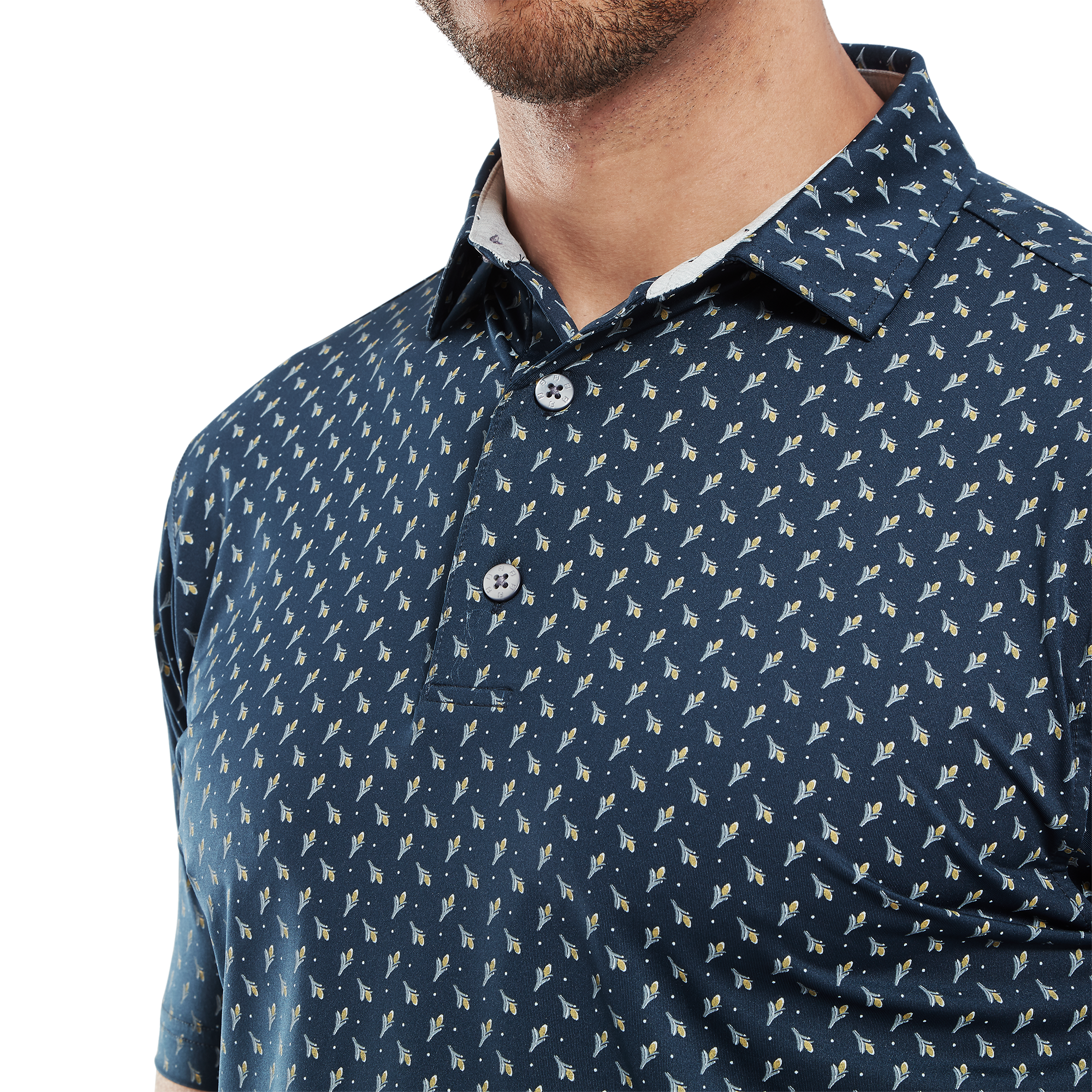 Flower Bud Foulard Lisle