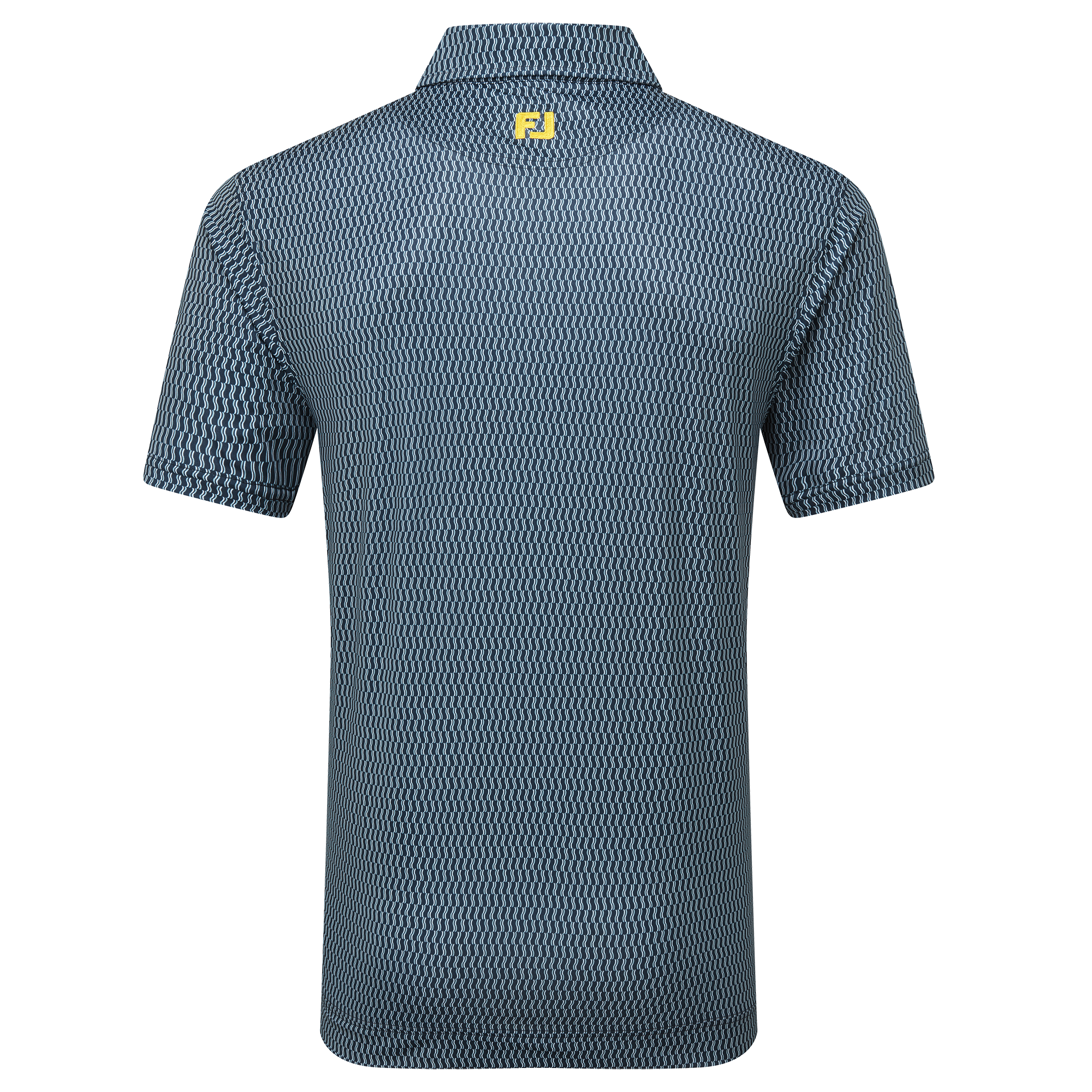 Polo en fil d'Ecosse imprim&eacute; tribale