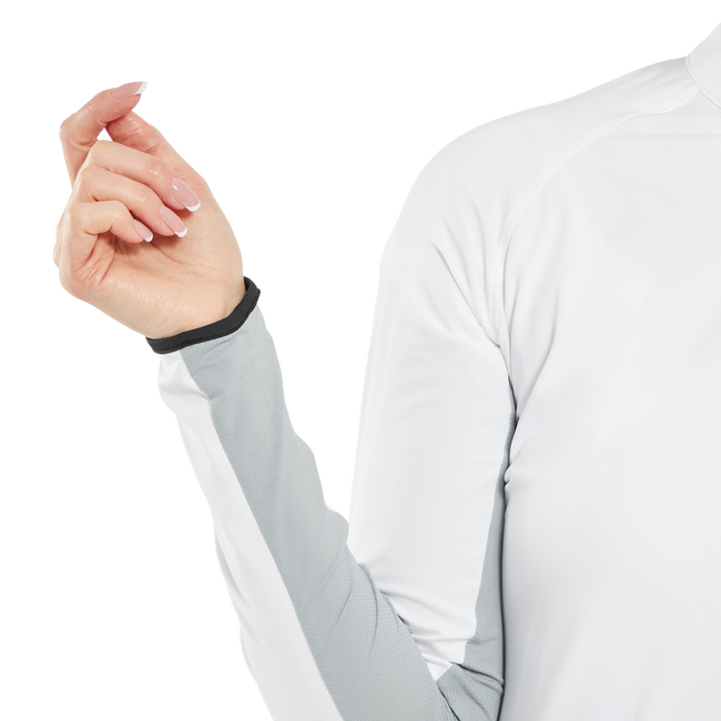 Manches longues anti-uv avec 1/4-Zip