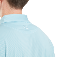 Polo en fil d'Ecosse à micro rayures