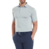 Polo en fil d'Ecosse à rayures